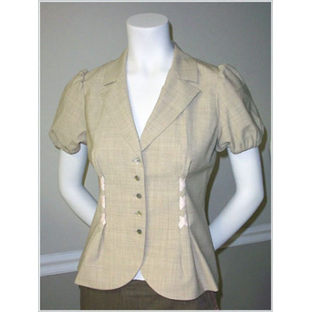 Rebecca Taylor Short Sleeve Jacket